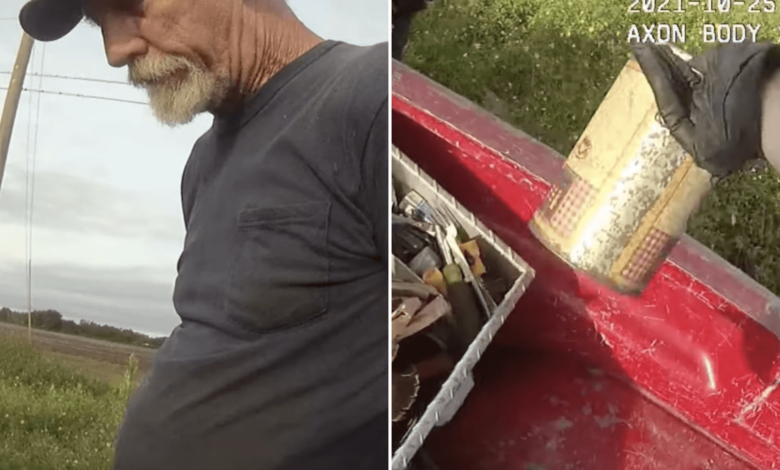 A grenade was found in a truck driven by a Florida man driving with a strange mannequin