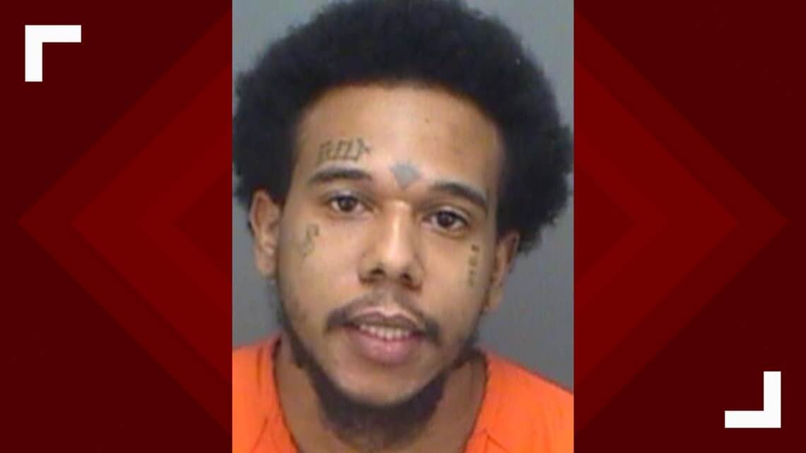 A man from Pinellas Park got angry for touching his cigars and rushed around.