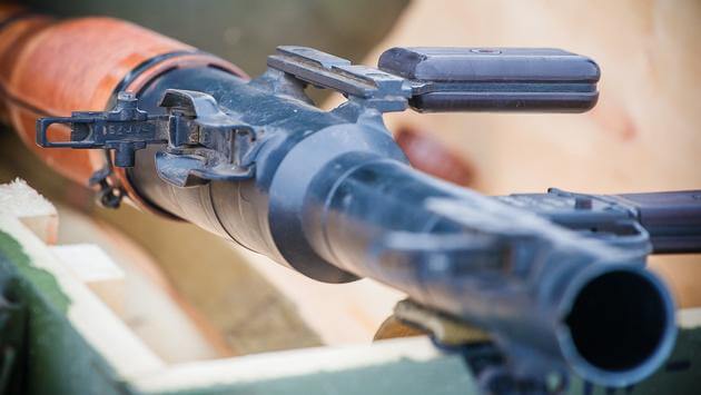 A man carrying a rocket launcher was intercepted by the TSA
