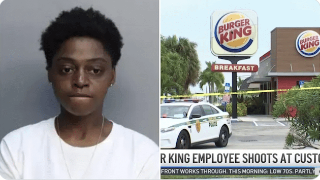 A Burger King employee in Florida shot at a customer who threw mayonnaise at him