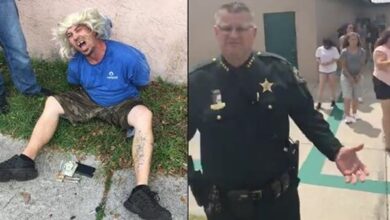A Florida man hoped he could escape the sheriff's deputies with the blonde wig