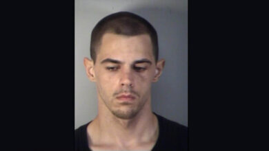 A Florida man threw spaghetti at his mother, saying she had demons in her head.