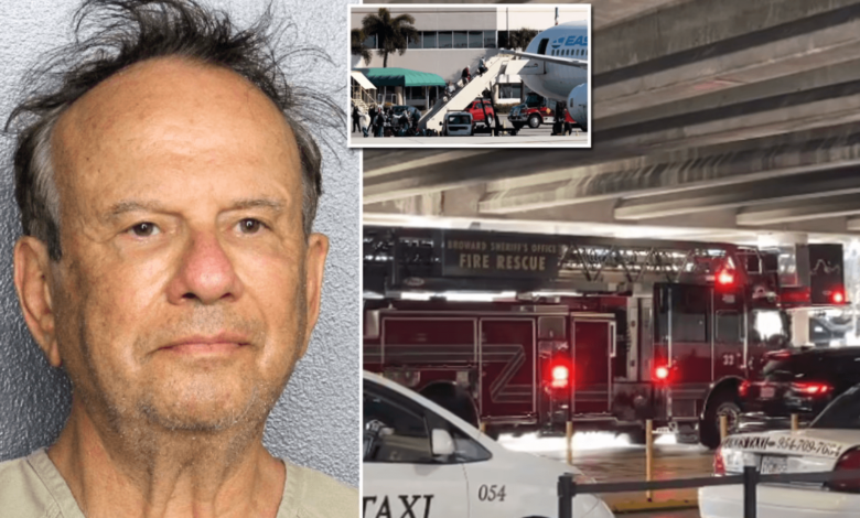 A Florida man made a bomb threat at Florida Airport