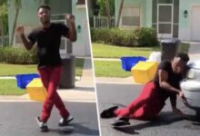 A car hit a man doing the "In My Feelings" challenge in Florida