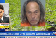 Florida man caught handing out free marijuana and claims he did it for Christmas